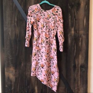 EUC Topshop Pink Floral Dress
